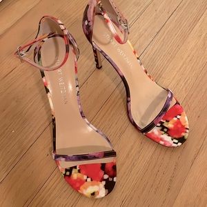 Stuart Weitzman strappy heals